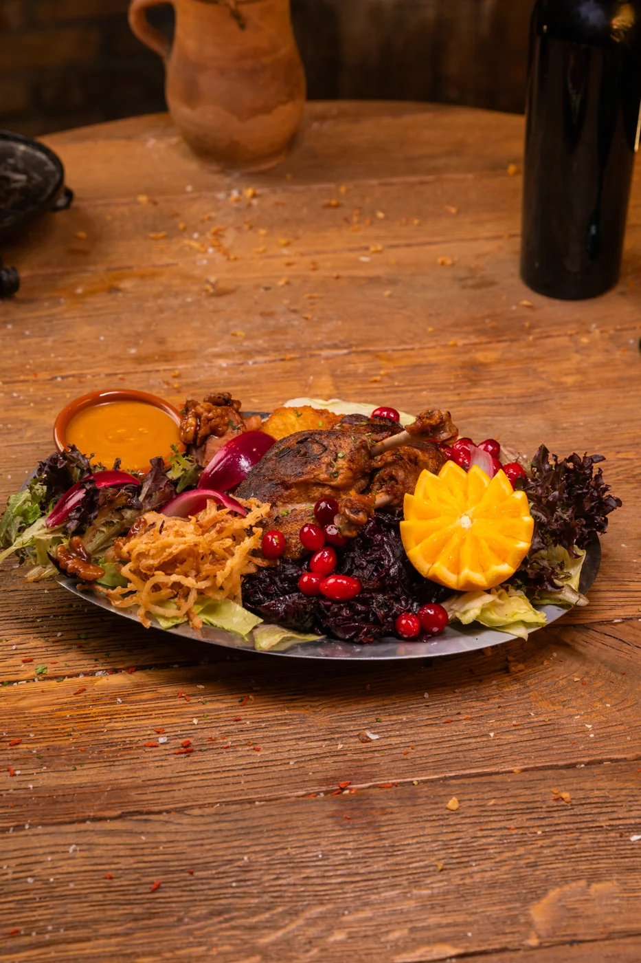 Queen Beatrice's Spiced Duck Leg