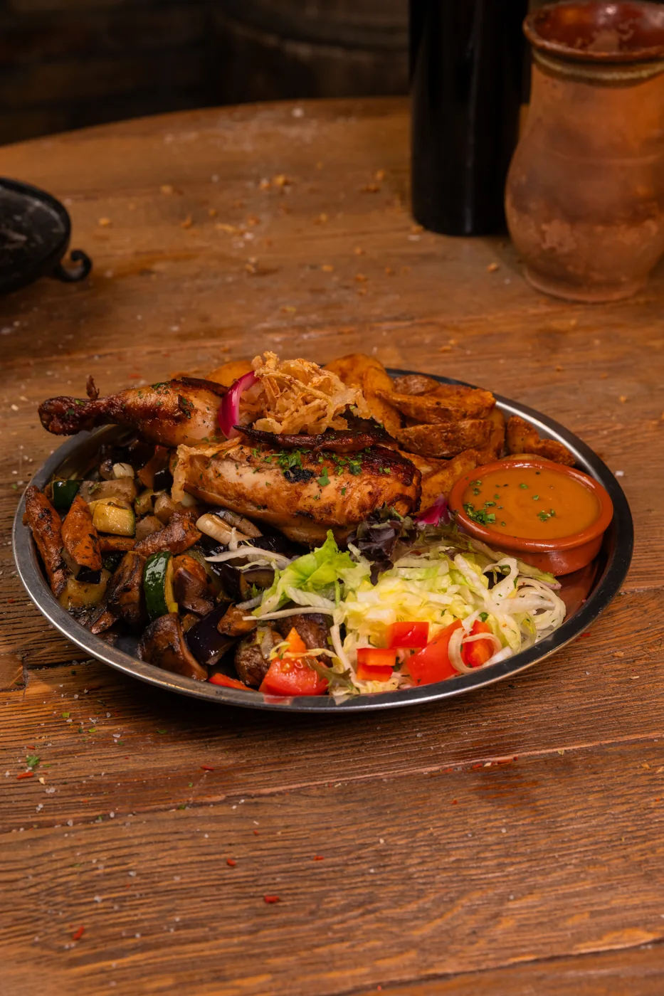 The Castle Guard's Oven-Roasted Half Chicken