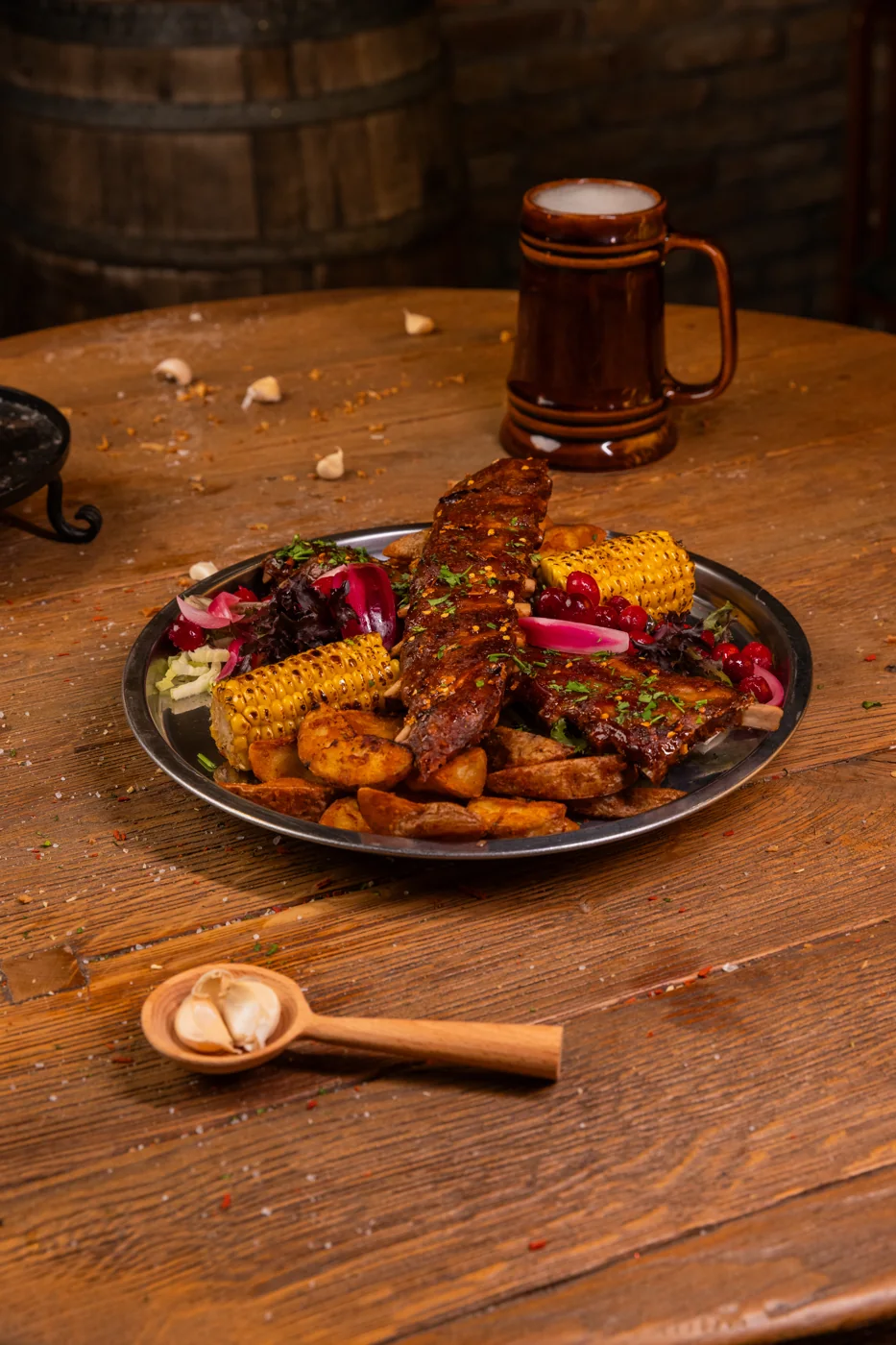 The Fire Master's Honey-Chilli Pork Ribs