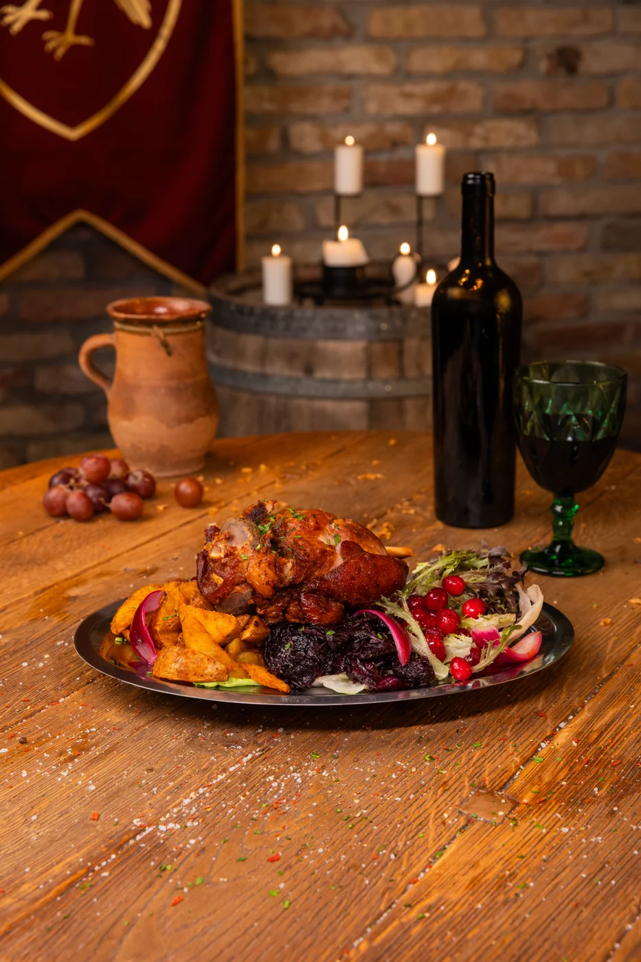 The King's Oven-Roasted Pork Knuckle